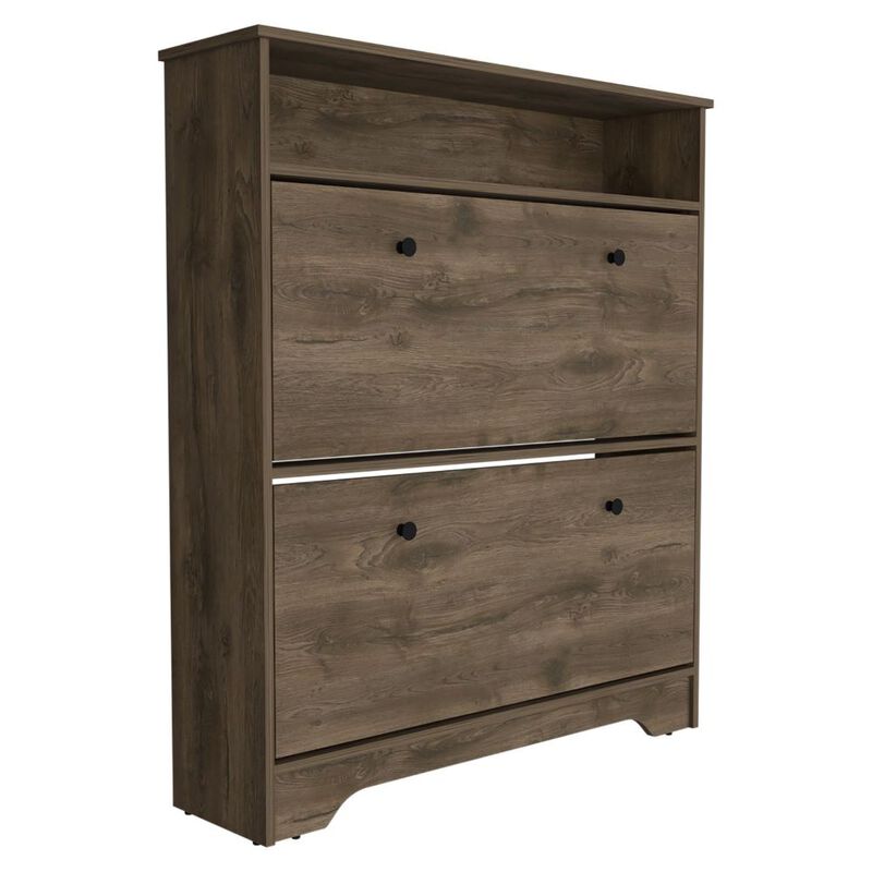 Shoe Rack Dublin, Bedroom, Dark Brown