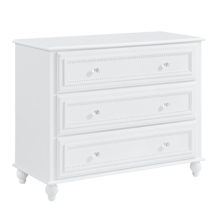 Oxford Baby Briella 3 Dr Dresser (Fa) White