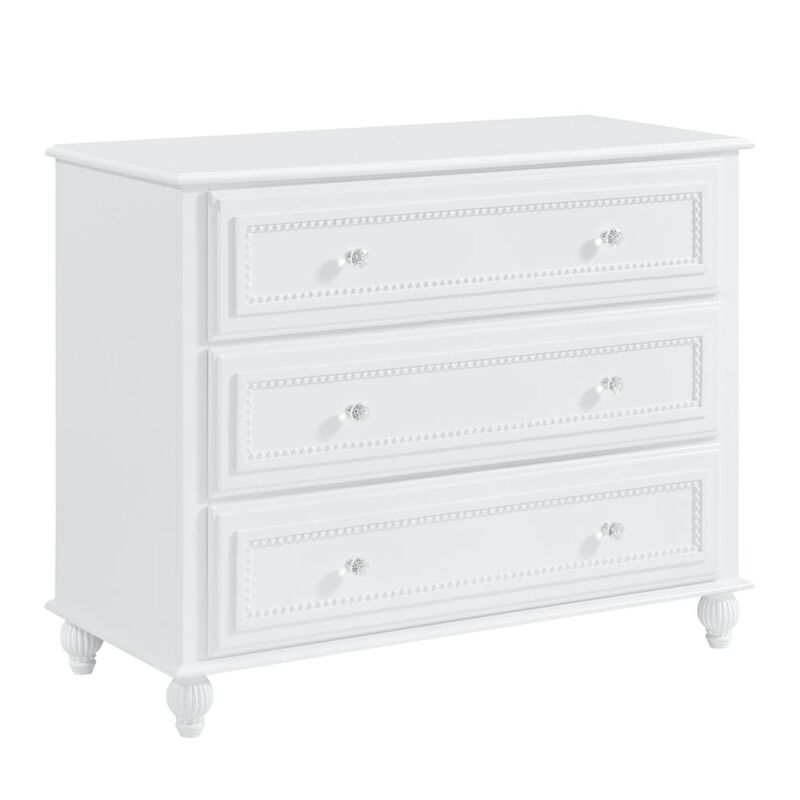 Oxford Baby Briella 3 Dr Dresser (Fa) White