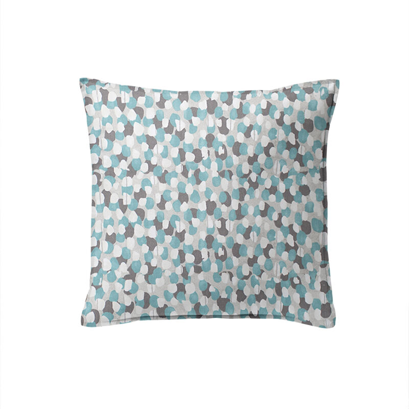6ix Tailors Fine Linens Keller Teal Decorative Throw Pillows