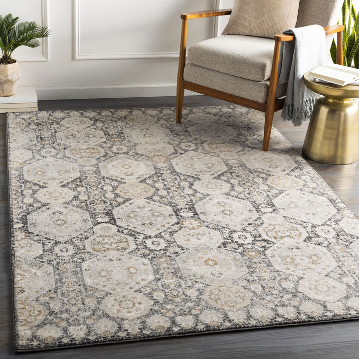 Indigo IGO-2306 7'10' x 10'2' Black Rug