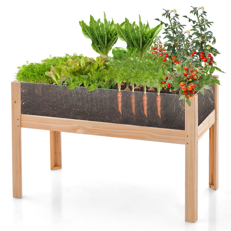 Wooden Raised Garden Bed