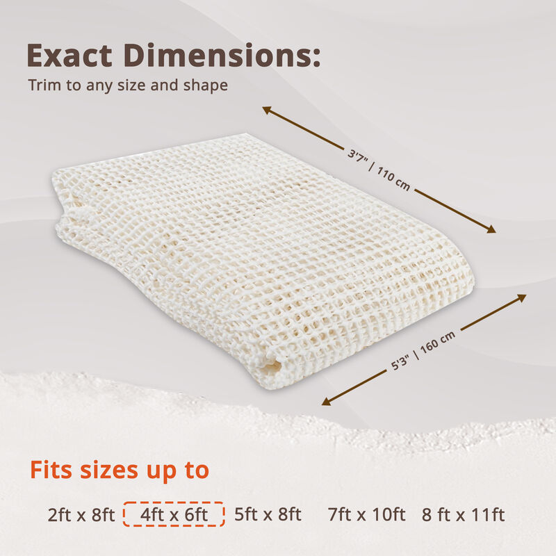 Rug Pad Supreme Non-Slip Rug Pad Indoor & Outdoor (0.20")