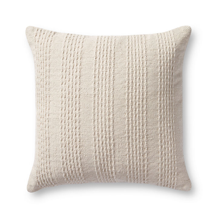 Cameron Ivory 13''x35'' Down Pillow by Magnolia Home by Joanna Gaines x Loloi