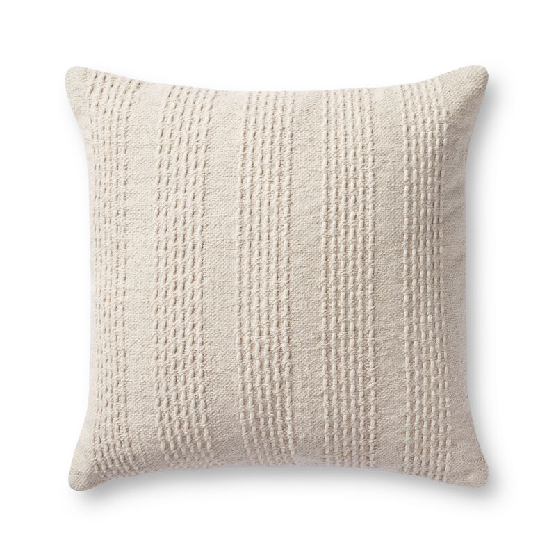 Cameron Ivory 13''x35'' Down Pillow by Magnolia Home by Joanna Gaines x Loloi