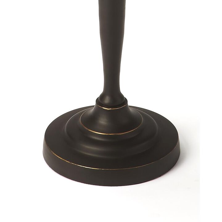 Black Metal End Table, Belen Kox
