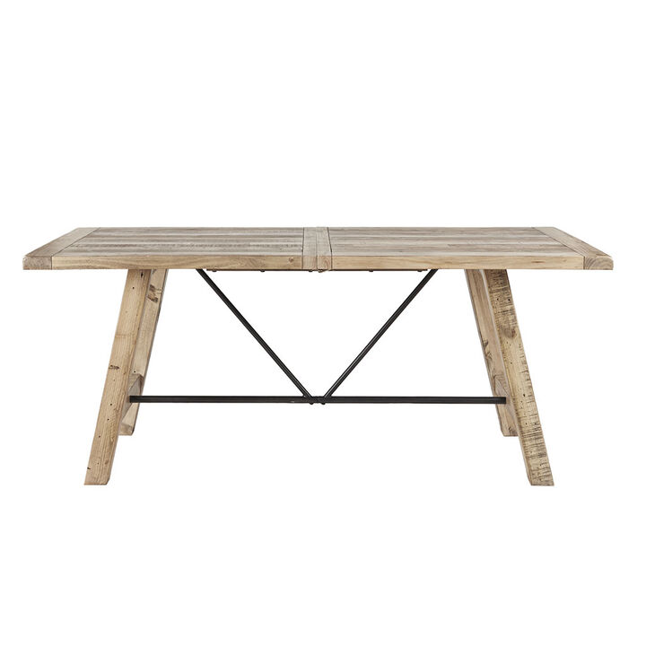 Gracie Mills Harold Modern Rustic Wood Dining Table