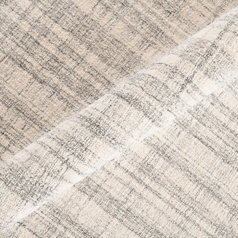 Laurel Farmhouse Plaid Hand-Tufted Blue Spruce Area Rug, 7'6" X 9'6"