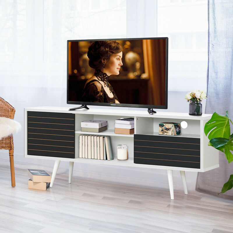 Mid-Century Modern TV Stand for TVs up to 65 Inch