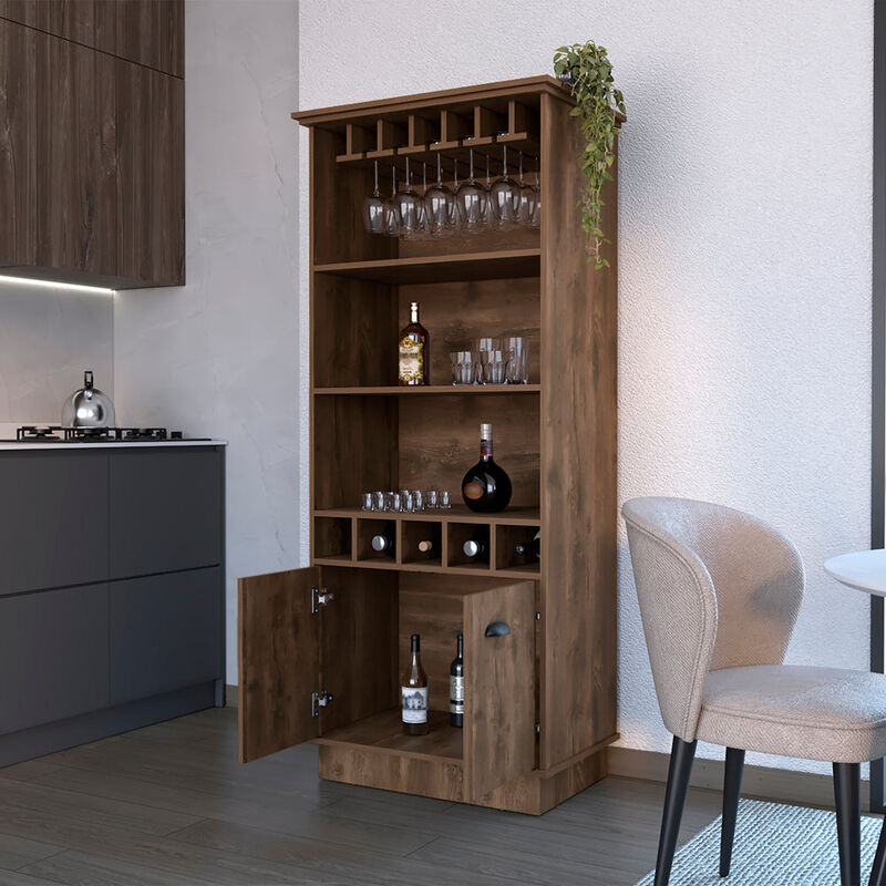 Bar Cabinet Taholah, Living Room, Dark Brown
