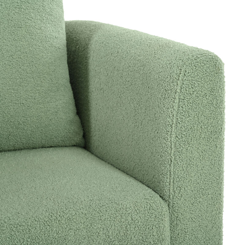 Merax Fabric Armchair Club Accent Chair for Living Room