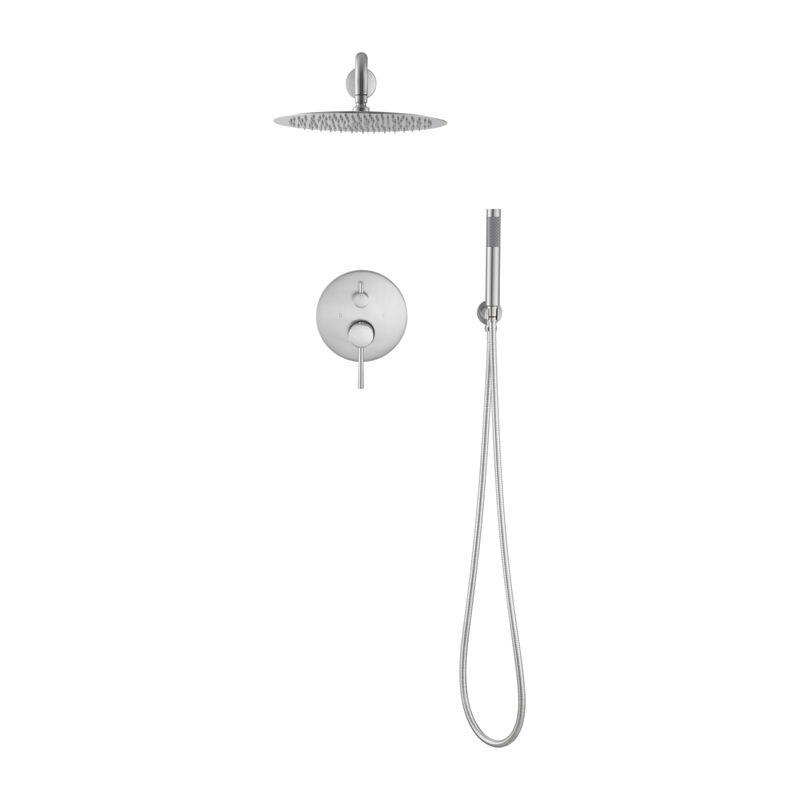 Shower System, Wall Mounted Shower Faucet Set For Bathroom With High Pressure 10 Stainless