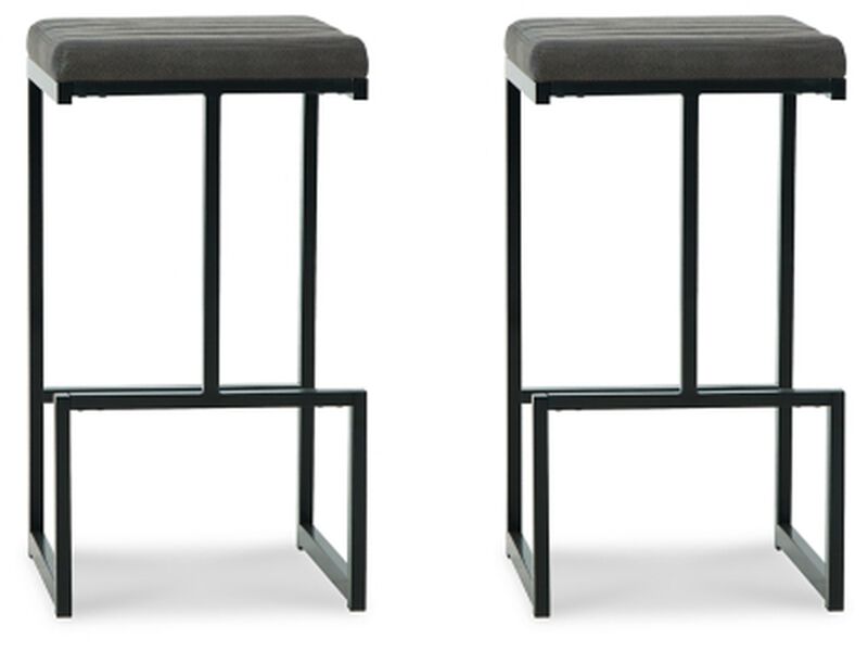 Strumford Contemporary Barstool in Gray