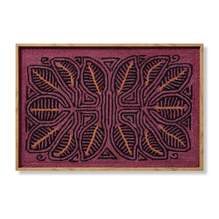 Cocora Pink Black Wall Art