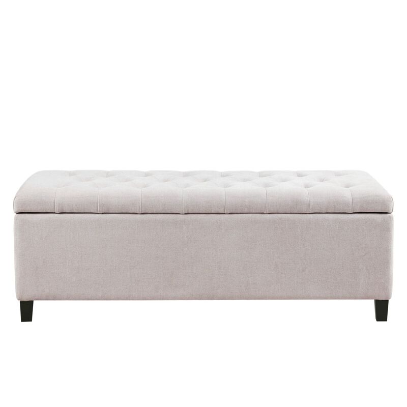 Tufted Top Storage Bench, Belen Kox