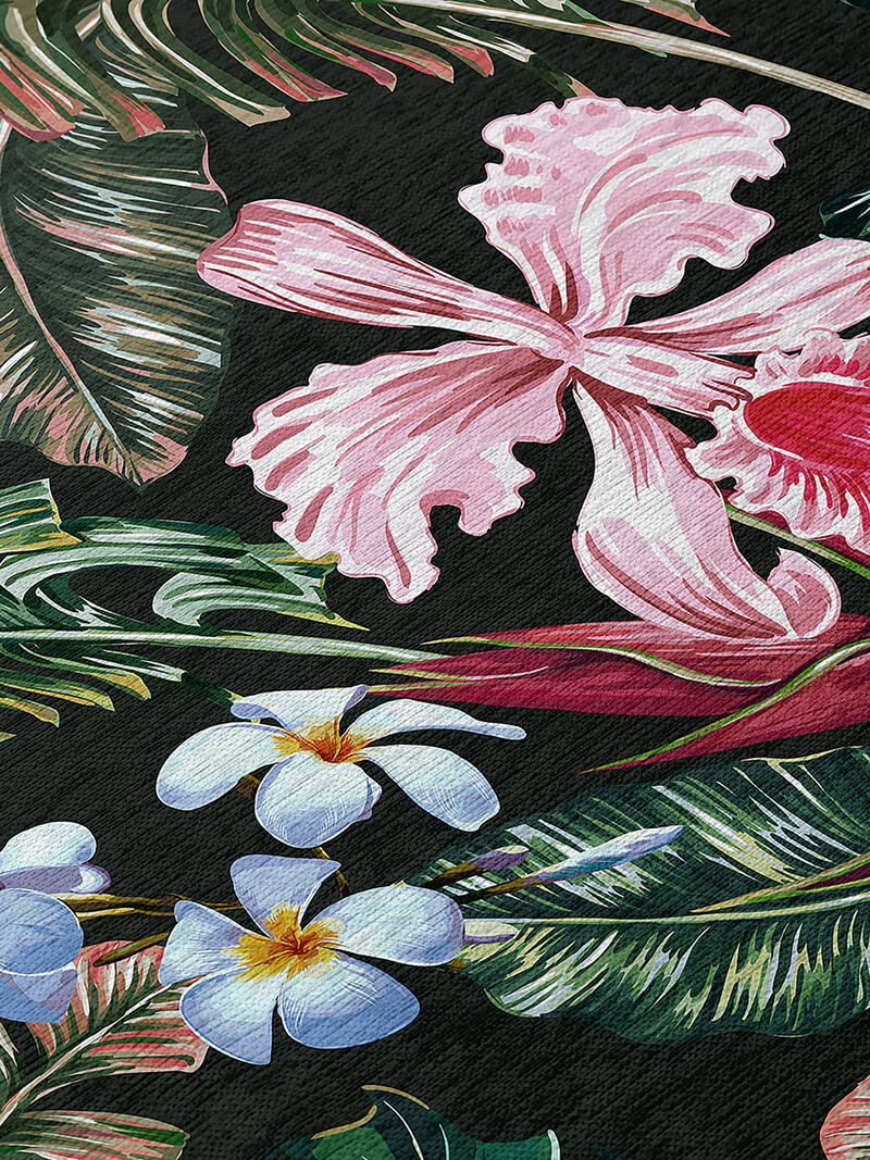 Tropics TC6 Black 3' x 5' Rug