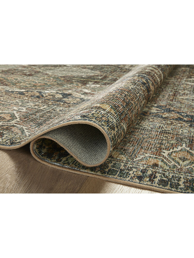 Banks BAN05 Spice/Blue 3'6" x 5'6" Rug