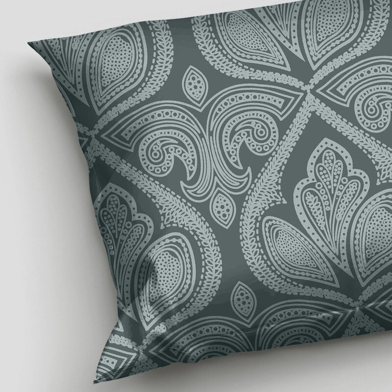 Lux Decor Collection Bed Sheets - Brushed Microfiber Paisley Sheet Set