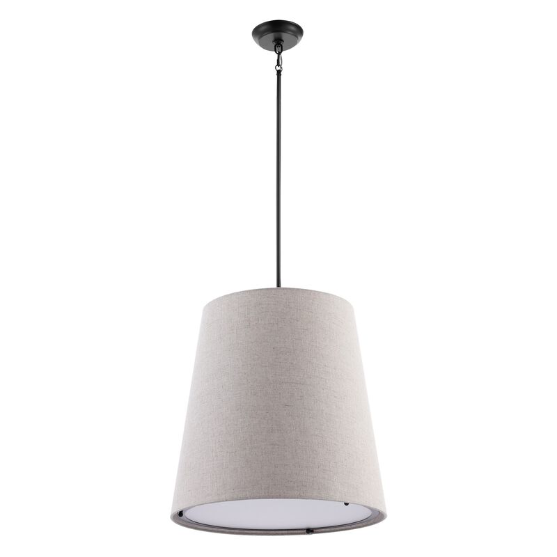 Arden 1-Light Farmhouse Bohemian Iron LED Pendant