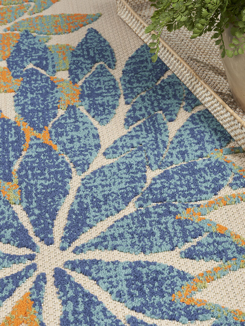 Aloha ALH05 Blue/Green 6' x 9' Rug