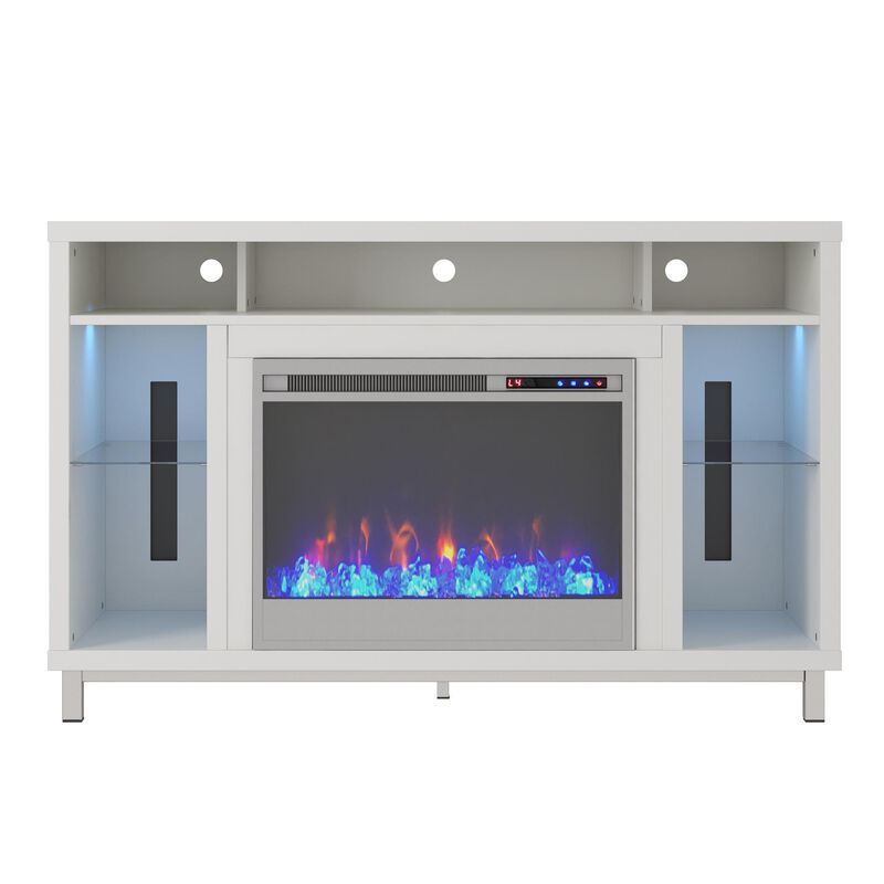 Ameriwood Home Lumina Fireplace TV Stand for TVs up to 48"