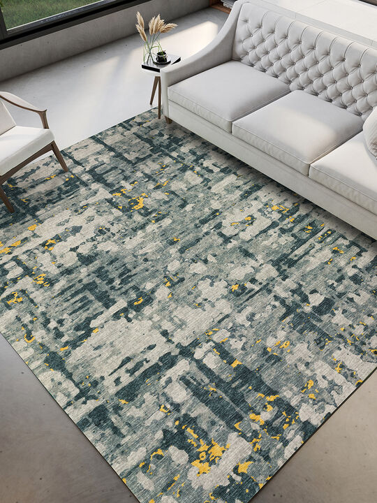 Brisbane BR5 Gold 3' x 5' Rug