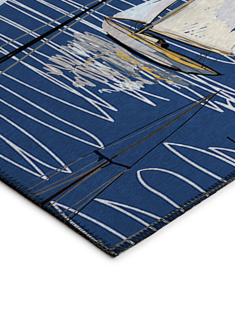 Harbor HA8 Navy 10' x 14' Rug