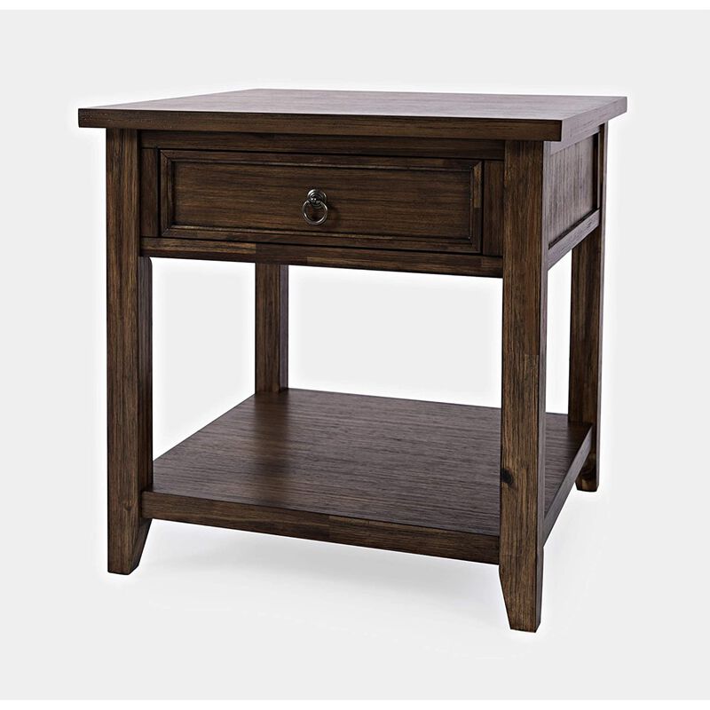 Jofran Inc. Bakersfield End Table with Drawer