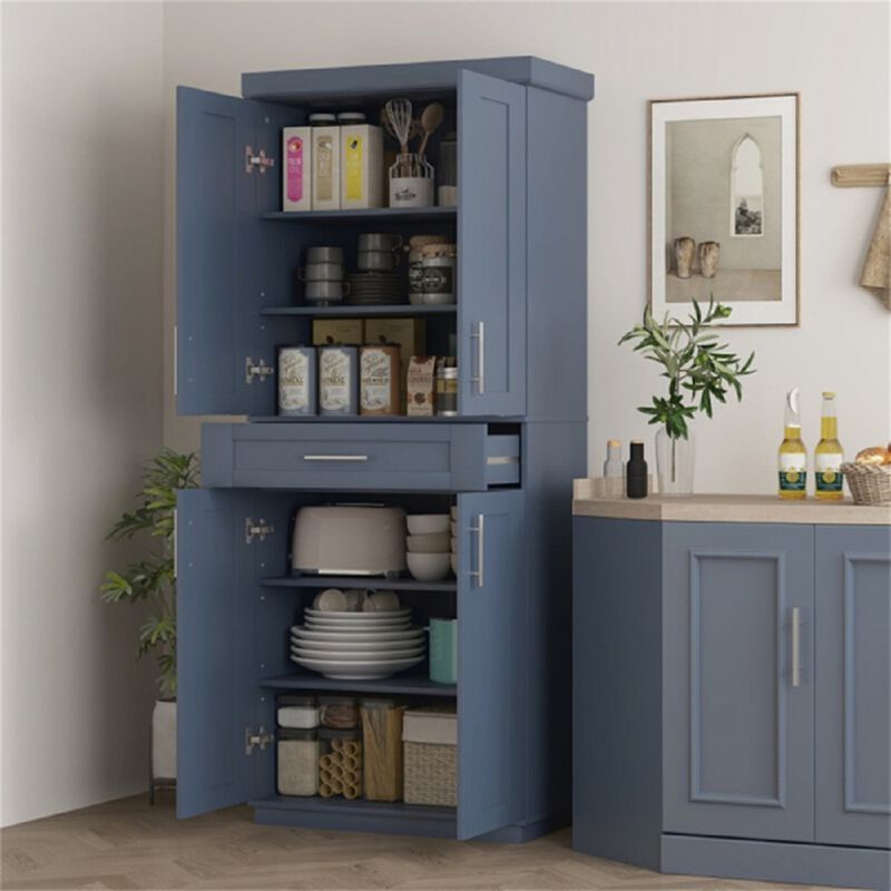 Tall Kitchen Pantry Cabinet – Freestanding Storage for Kitchen & Dining Area