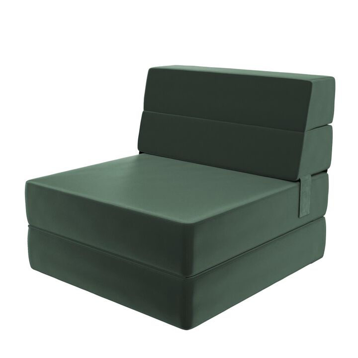 Novogratz The Flower Kids 5-in-1 Modular Chair and Lounger Bed