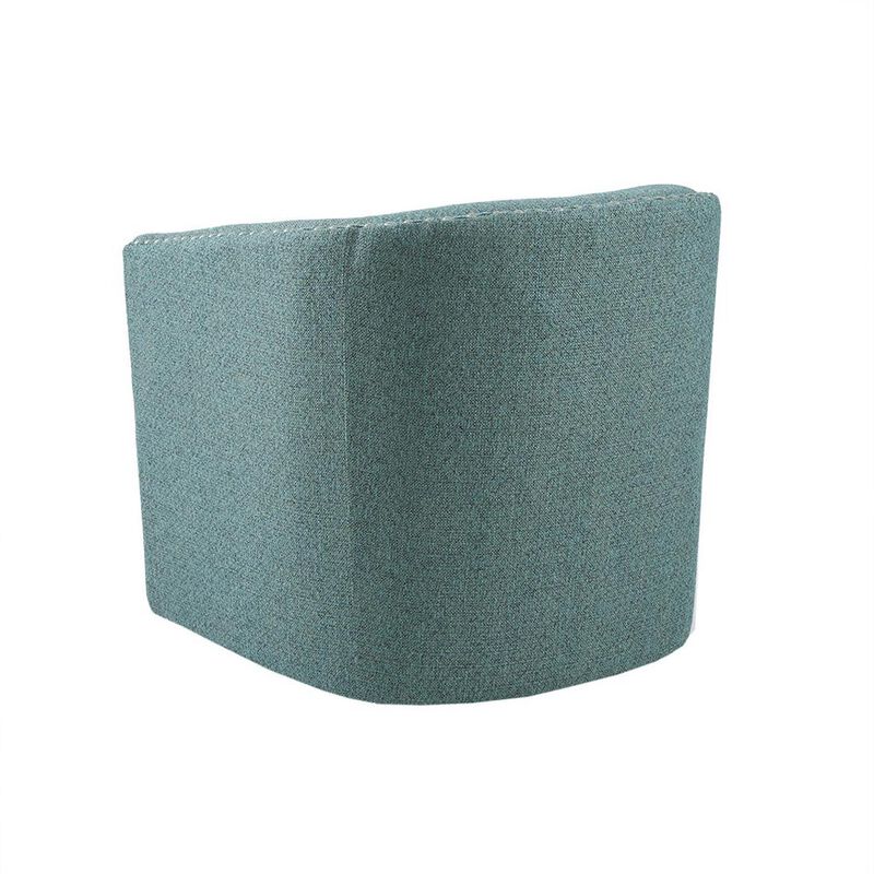 Belen Kox Indigo Teal Swivel Chair, Belen Kox