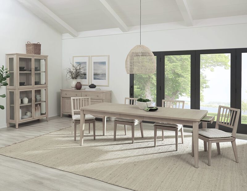 Camden Two Drawer Extendable Dining Table