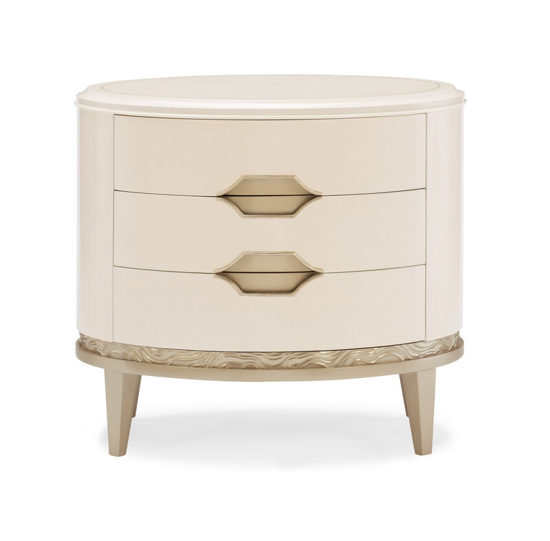 Adela Three-Drawer Nightstand