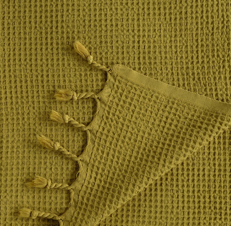 Textile Muslin Plain Cotton Twin Coverlet