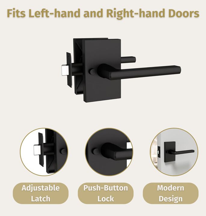 Mega Handles | Glamor Privacy Lever