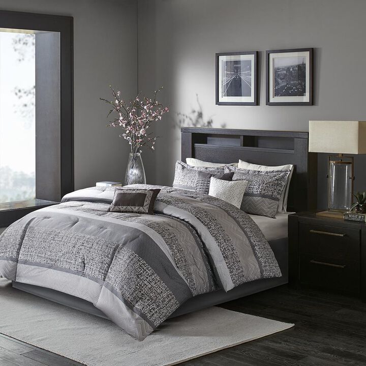 Belen Kox Luxurious Harmony 7-Piece Jacquard Comforter Set, Belen Kox