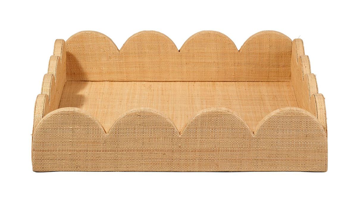 Small Wonderland Scalloped Tray