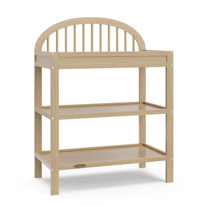 Graco Olivia Changing Table with Water-Resistant Changing Pad (Driftwood)