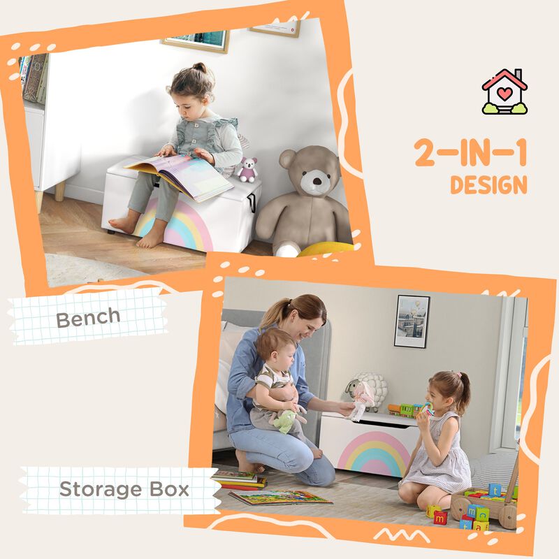 Pink Kids' Activity Center: Table & 4 Chair Set with Adjustable Height
