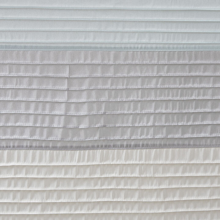 Gracie Mills Nixon Faux Silky Lightweight Shower Curtain