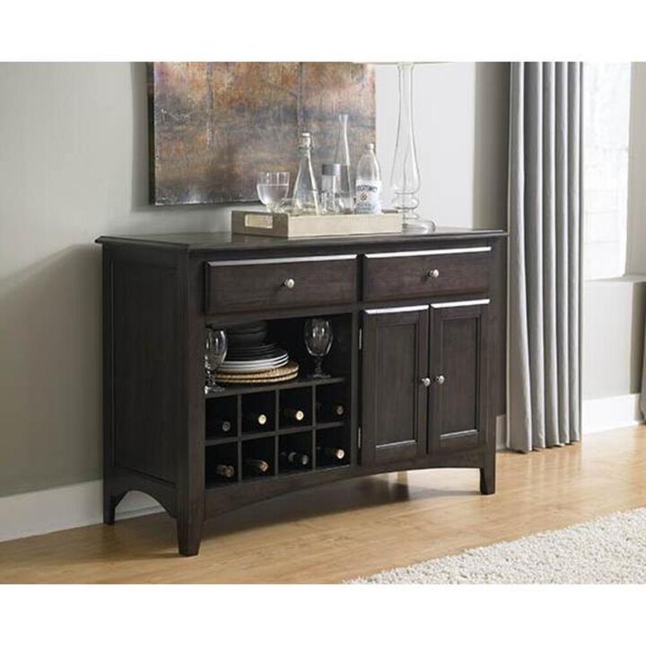Belen Kox Warm Grey Finish Server, Belen Kox