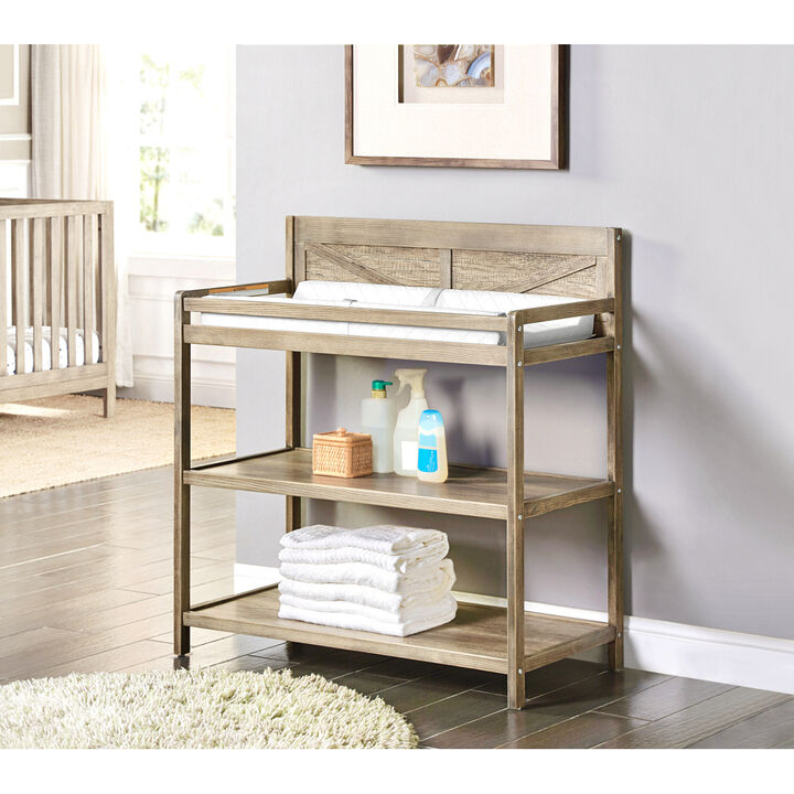 Barnside Changing Table Vintage Chestnut