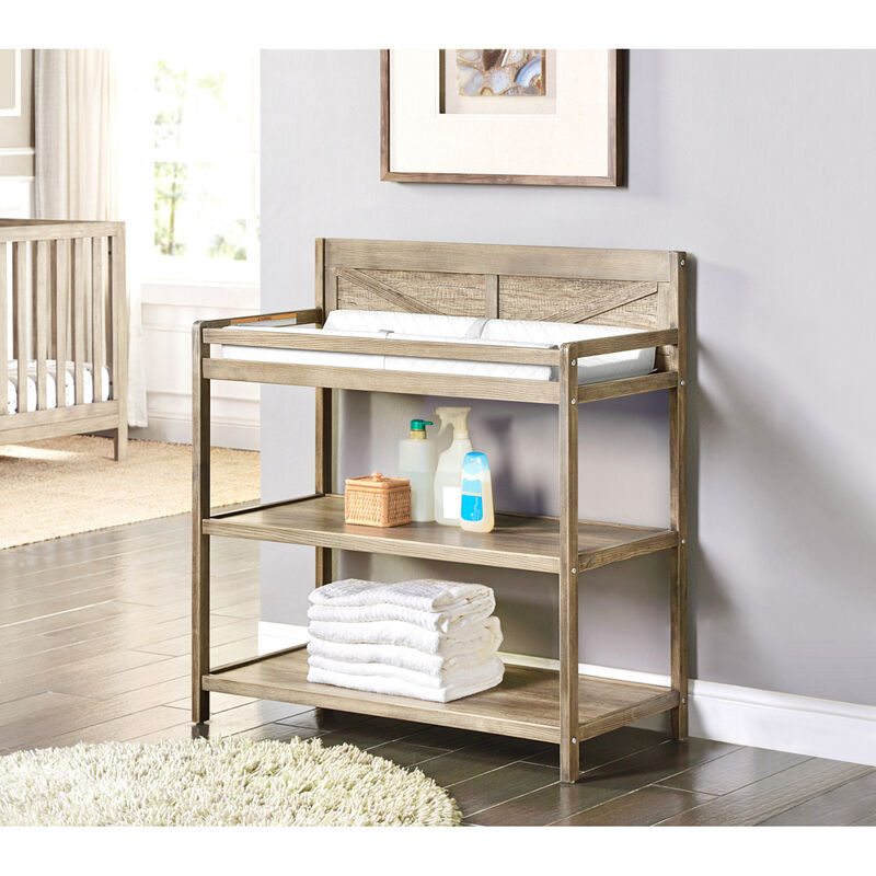 Barnside Changing Table Vintage Chestnut