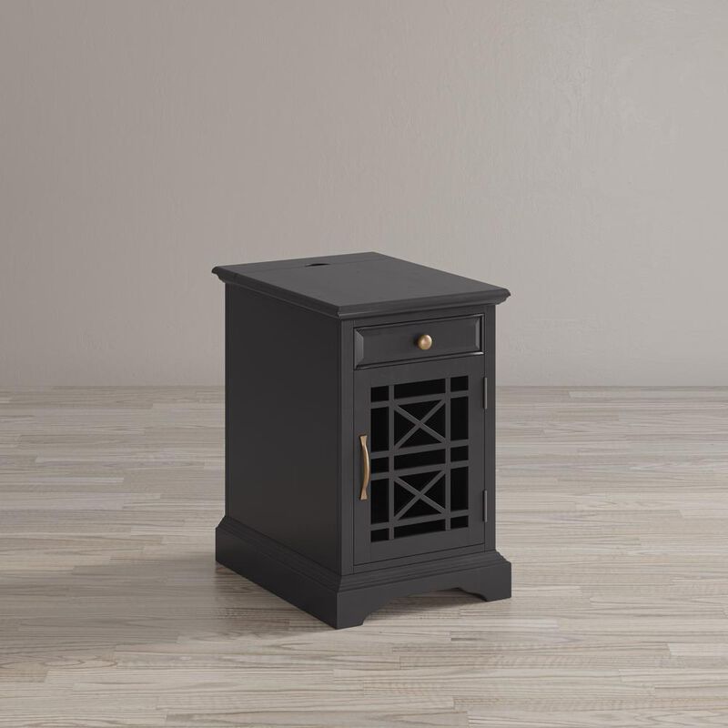 Jofran USB Charging Chairside End Table