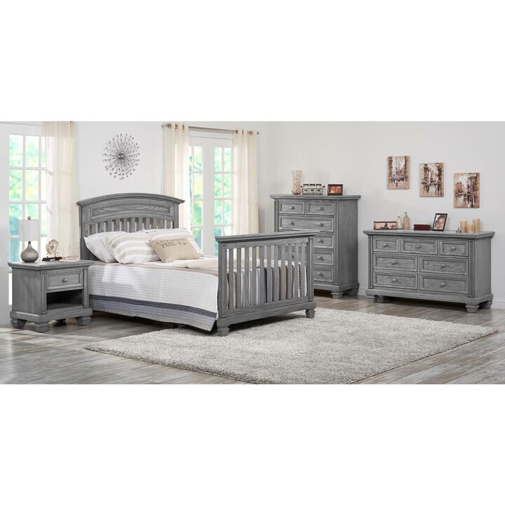 Soho Baby Richmond  4 In 1Crib Brushed Gray