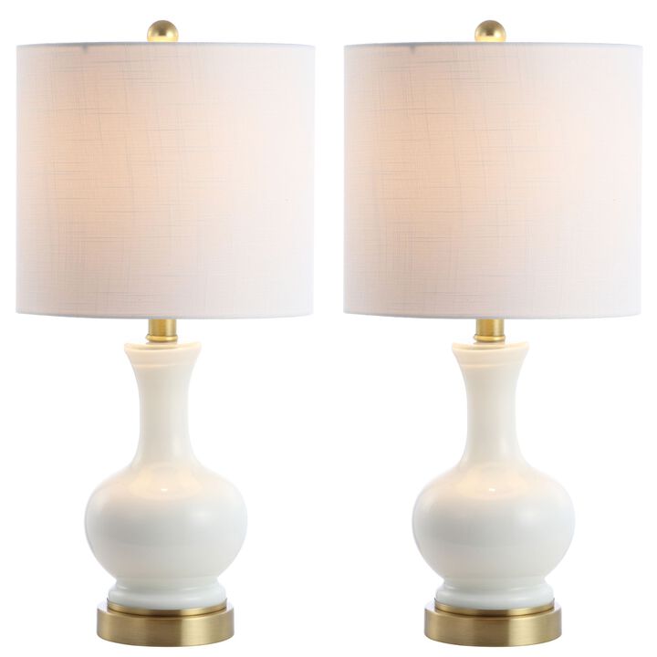 Cox Glassmetal LED Table Lamp (Set of 2)