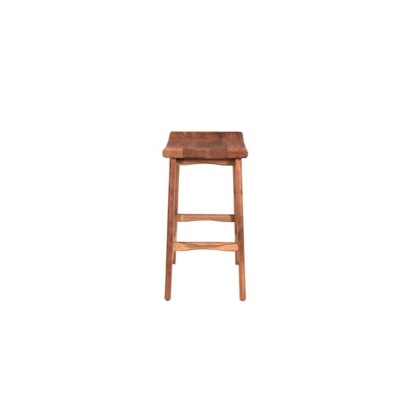 Taran Designs Oren Solid Wood Bar Stool