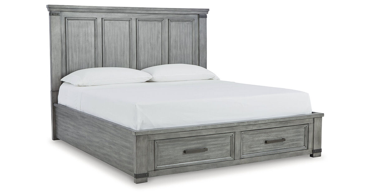 Russelyn California King Storage Bed