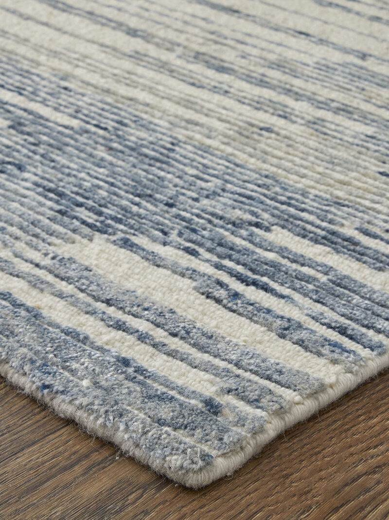 Brighton 69CHF 4' x 6' Ivory/Blue/Silver Rug