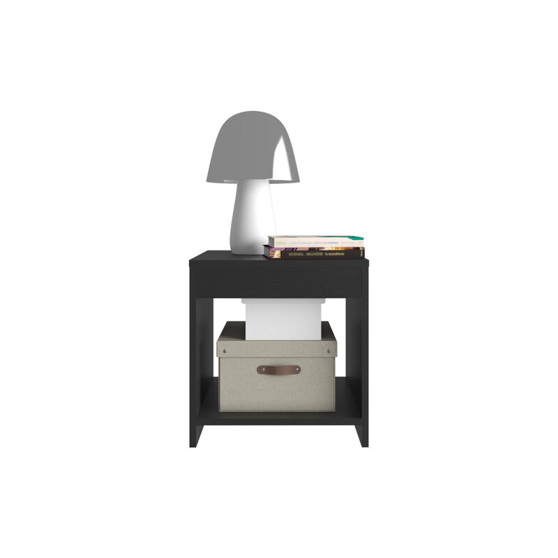 Nightstand Elaine, Bedroom, Black